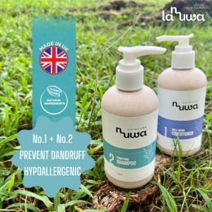 Lanuwa Purifying Shampoo & Well-being Conditioner 238mL Set (No. 2+1) - Dandruff Prevention